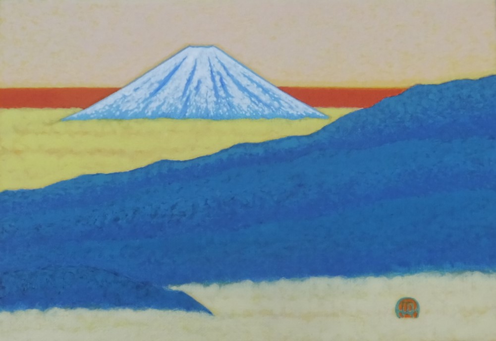 【2024最新作】 水彩画 ハナトラノオ 記し 絵画